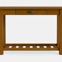 Charlton Hall Table with Rack and Drawer - NZ Made at Online8 Furniture Auckland NZ