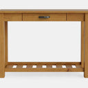 Charlton Hall Table with Rack and Drawer - NZ Made at Online8 Furniture Auckland NZ