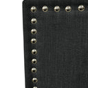 Chateau Headboard - Charcoal - Double/Queen at Online8 Furniture Auckland NZ