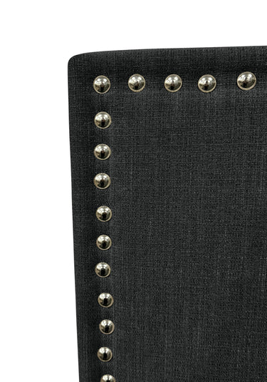 Chateau Headboard - Charcoal - Double/Queen at Online8 Furniture Auckland NZ