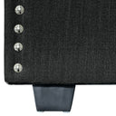 Chateau Headboard - Charcoal - Double/Queen at Online8 Furniture Auckland NZ
