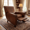 Chatswood Recliner Chair - Vintage Cigar at Online8 Furniture Auckland NZ