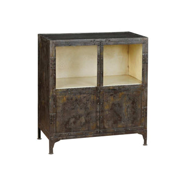 Chehoma Industrial Display Cabinet - Medium at Online8 Furniture Auckland NZ