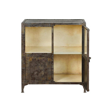 Chehoma Industrial Display Cabinet - Medium at Online8 Furniture Auckland NZ