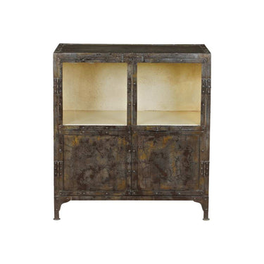 Chehoma Industrial Display Cabinet - Medium at Online8 Furniture Auckland NZ