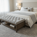 Chelmswood Ottoman | Coffee Table | Bed End - American Oak at Online8 Furniture Auckland NZ