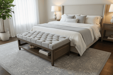 Chelmswood Ottoman | Coffee Table | Bed End - American Oak at Online8 Furniture Auckland NZ