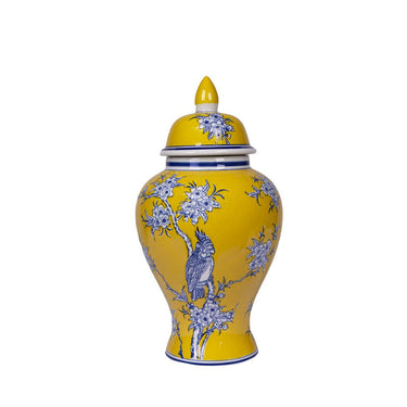 Chelsea Bird and Flower Ginger Jar - Small at Online8 Furniture Auckland NZ