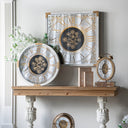 Chester Table Clock with Gears at Online8 Furniture Auckland NZ