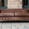 Chesterfield 3.5 Seater Sofa - Tobacco at Online8 Furniture Auckland NZ