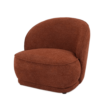 Chicago Accent Chair - Rust at Online8 Furniture Auckland NZ