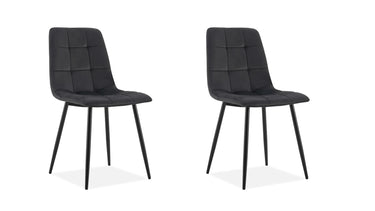 Chicago Dining Chair - Black at Online8 Furniture Auckland NZ