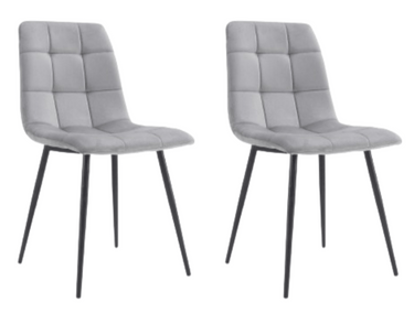 Chicago Dining Chair - Grey at Online8 Furniture Auckland NZ