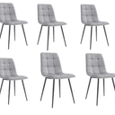 Chicago Dining Chair - Grey at Online8 Furniture Auckland NZ