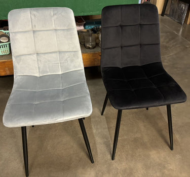 Chicago Dining Chair - Grey at Online8 Furniture Auckland NZ