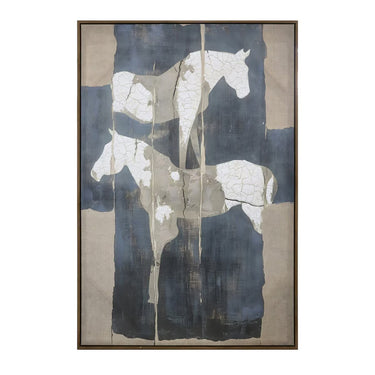 City Fragments Hand Printed Framed Canvas Wall Art at Online8 Furniture Auckland NZ