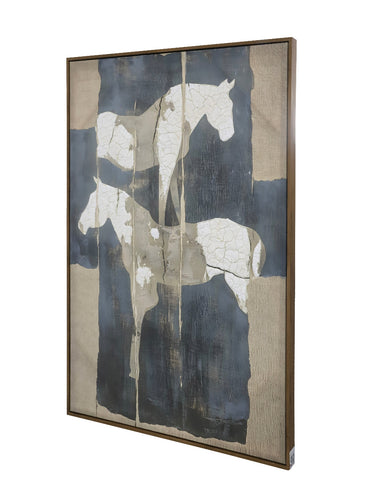 City Fragments Hand Printed Framed Canvas Wall Art at Online8 Furniture Auckland NZ