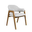 Clara Dining Chair - Gray at Online8 Furniture Auckland NZ