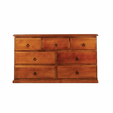 Classic 7 Drawer Lowboy | Dresser at Online8 Furniture Auckland NZ