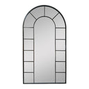 Classic Arch Floor Mirror | Matt Black at Online8 Furniture Auckland NZ