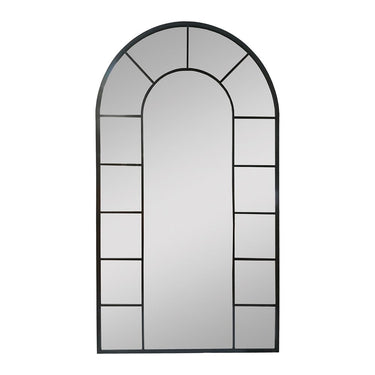 Classic Arch Floor Mirror | Matt Black at Online8 Furniture Auckland NZ