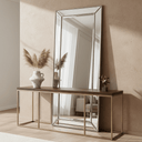 Classic Beaded Floor Mirror | 158cm x 58cm at Online8 Furniture Auckland NZ