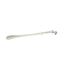 Classic Long Shoe Horn in polished nickel aluminium, a 52.5cm long shoe horn with clean, timeless lines