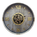 Clayton Round Rear Wall Clock at Online8 Furniture Auckland NZ