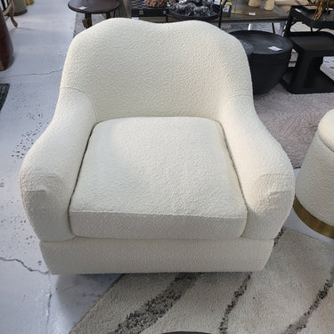 Club Occasional Boucle Chair at Online8 Furniture Auckland NZ