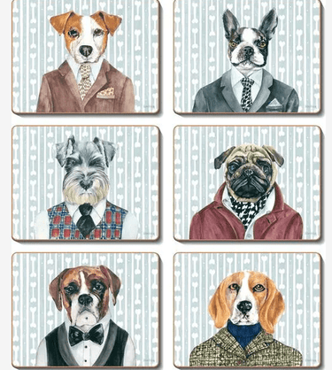 Coasters Dogs Dinner 12x10 cm at Online8 Furniture Auckland NZ