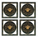 Coasters Set of 4 - Medusa Black at Online8 Furniture Auckland NZ