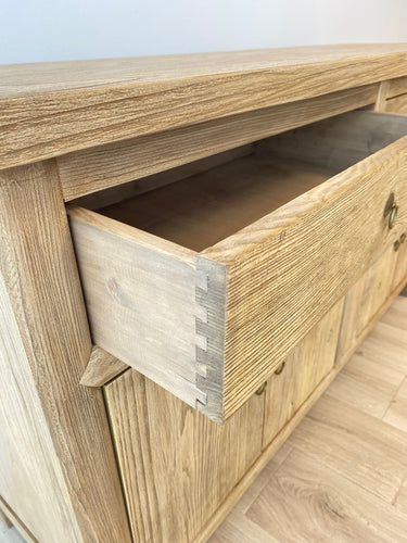 Heritage Elm Buffet Table - 1500mm at Online8 Furniture Auckland NZ