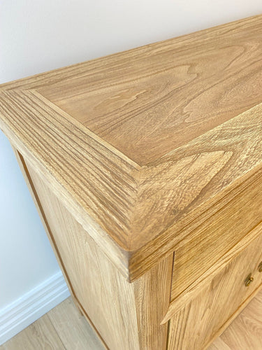 Heritage Elm Buffet Table - 1500mm at Online8 Furniture Auckland NZ