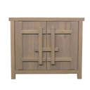 Heritage Elm Woodlock 2 Door Cabinet - Grey Wash at Online8 Furniture Auckland NZ