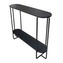 Colab Metal Console Table - Black at Online8 Furniture Auckland NZ
