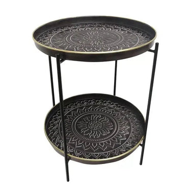 Colette Table Aztec - Dark Grey at Online8 Furniture Auckland NZ
