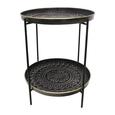 Colette Table Aztec - Dark Grey at Online8 Furniture Auckland NZ