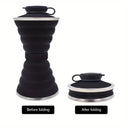 Collapsible Water Bottle - Black at Online8 Furniture Auckland NZ