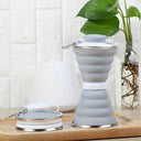 Collapsible Water Bottle - Grey at Online8 Furniture Auckland NZ