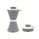 Collapsible Water Bottle - Grey at Online8 Furniture Auckland NZ