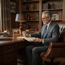 Columbus Vintage Leather Chesterfield Desk Chair at Online8 Furniture Auckland NZ