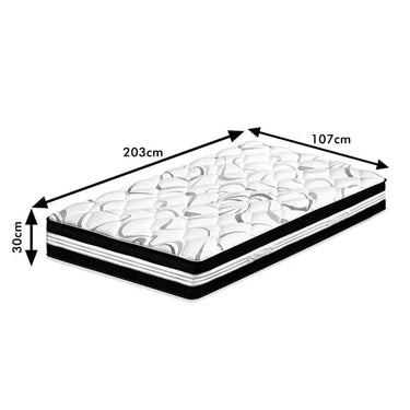 Comfort Cloud Euro Top Mattress - King Single at Online8 Furniture Auckland NZ