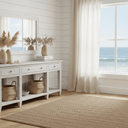 Console Table Sand/Antique White at Online8 Furniture Auckland NZ