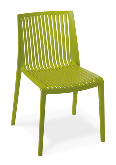 Cool Dining Chair Green - Indoor | Outdoor at Online8 Furniture Auckland NZ