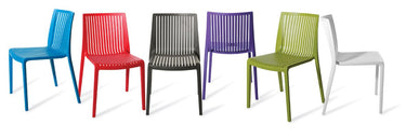Cool Dining Chair Purple - Indoor | Outdoor at Online8 Furniture Auckland NZ