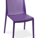 Cool Dining Chair Purple - Indoor | Outdoor at Online8 Furniture Auckland NZ
