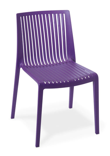 Cool Dining Chair Purple - Indoor | Outdoor at Online8 Furniture Auckland NZ