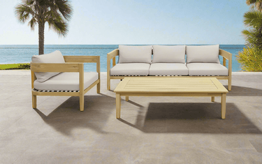 Copenhagen Outdoor Armchair - Grey at Online8 Furniture Auckland NZ