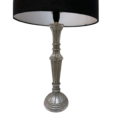 Cottage Table Lamp with Black Shade at Online8 Furniture Auckland NZ