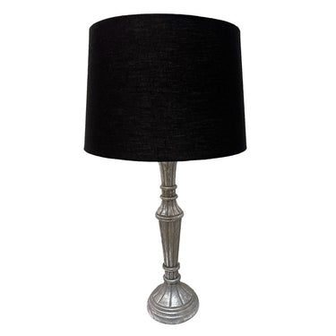 Cottage Table Lamp with Black Shade at Online8 Furniture Auckland NZ